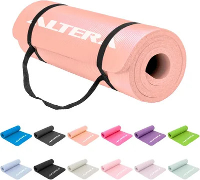 Altera Tapete de Ejercicio de Yoga Pilates NBR