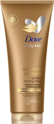 Dove Summer Revived Medium to Dark Gradual Tanning Lotion 200ml