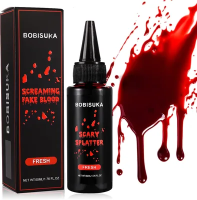BOBISUKA Fake Blood - 1.76oz Dripping Liquid