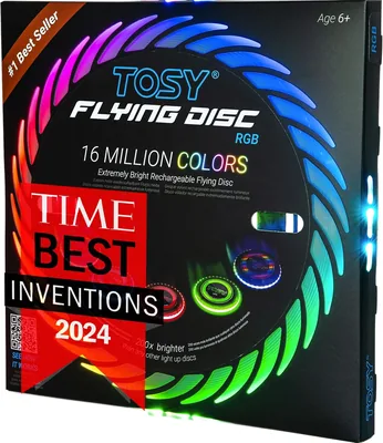 TOSY Flying Disc - 55% Off! 108 RGB LEDs