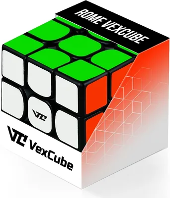 VexCube® Kostka Magiczna 3x3 - Profesjonalna Kostka Speed Cube z Regulacją Napięcia, Naklejkami z Włókna Węglowego dla Dzieci i Kolekcjonerów