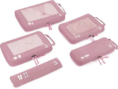 ECOHUB 5 Set Compression Packing Cubes Best Deal