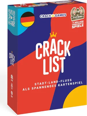 Crack List Familienkartenspiel - 26% Rabatt