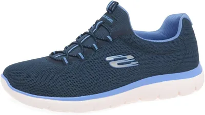 Skechers Women's Hands Free Slip Ins Summits Dazzling Haze Sneaker
