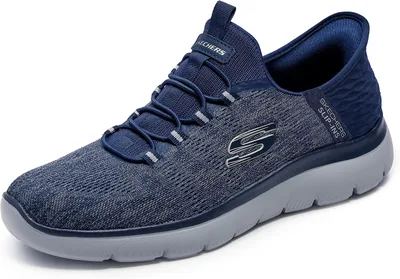 Skechers Men's Slip-Ins Summits Trainers Black