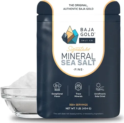 Baja Gold Mineral Sea Salt - 100% Natural