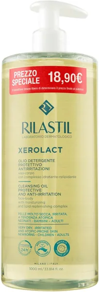 Rilastil Xerolact Dry Skin Protective Cleansing Oil