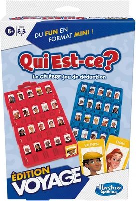 Qui est-ce ? édition Voyage - Jeu de devinettes classique pour 2 joueurs - Meilleure Offre