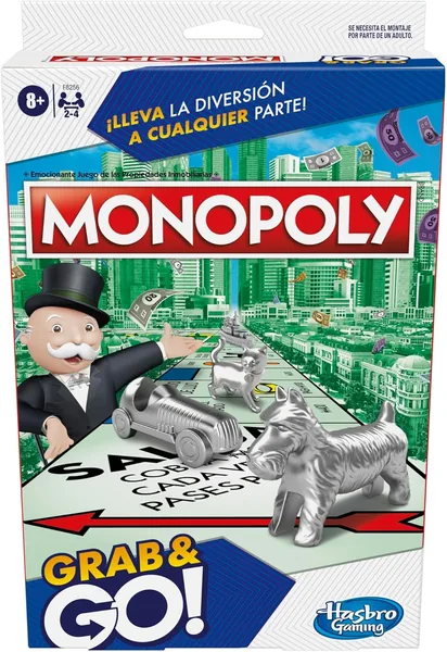 Monopoly Grab and Go - Oferta Especial 35% de Descuento