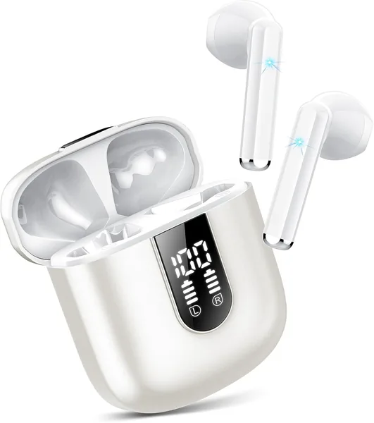 Wireless Earbuds, Bluetooth 5.3 Headphones HiFi Stereo
