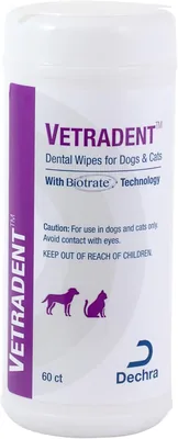 Vetradent Dental Wipes for Pets, 60ct - Best Deal