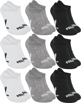 Kit 9 Pares Meia Puma Invisível Soquete Sapatilha Respirável Original - Best Deal
