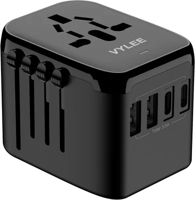 VYLEE Universal Travel Adapter 5 in 1 Best Deal
