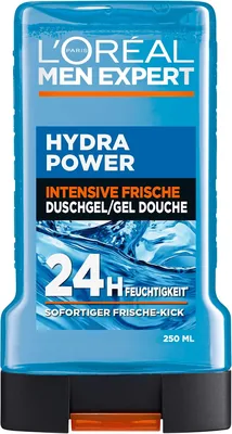 L'Oréal Men Expert Duschgel und Shampoo für Männer, Körper- und Gesichtsreinigung, Hydratisierende Körperpflege