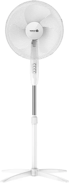 HOMILEC Fan 16" Electric Oscillating Floor Standing Tall Pedestal Air Cooling Fan