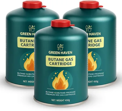 Green Haven EN417 C500 Gas Canisters (Butane Propane Mix)