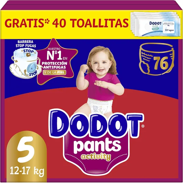 Dodot Diaper-Panty Activity Pants, Size 5