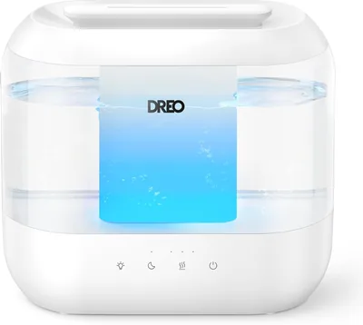 DREO 4L Humidifier - Wide Cool Mist, 36H Auto