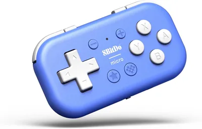 8Bitdo Pocket-Sized Mini Bluetooth Controller Blue, 22% Off
