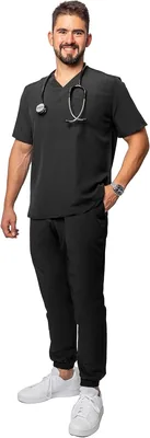 UNIFORMES BÁRBARA - Pijama Quirúrgica para hombre tipo jogger stretch antifluidos Best Deal