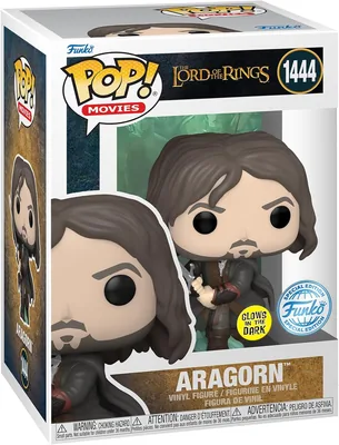 Figura de Vinilo Funko Pop! El Señor de los Anillos - Aragorn - Ejército de Muertos - Regalo Ideal - Merch Oficial