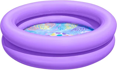 Bestway Basen Zabawny na Świeżym Powietrzu 51061A - Losowy Kolor, Brodzik Winylowy, 61 cm x 15 cm - Dziecko - Nadmuchiwany - Best Deal