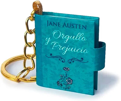 Llavero Orgullo y Prejuicio - Libro con Texto e Imágenes a Color - Jane Austen Best Deal