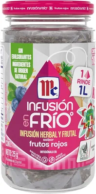 McCormick Infusión Herbal en Frío sabor Frutos Rojos - 10 sobres - 65% Off