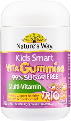 Nature's Way Kid's Smart Multi-Vitamin Trios Vita Gummies 150 Count Best Deal