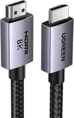 Cable HDMI UGREEN 8K de 3M con Certificación de Alta Velocidad, Compatible con 4K@240Hz y 8K@60Hz, HDCP 2.2/2.3 - Mejor Oferta