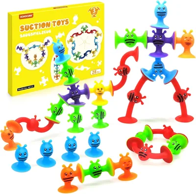 Echocube Suction Toys med 28 Silikon Suktkupper - 15% Rabatt