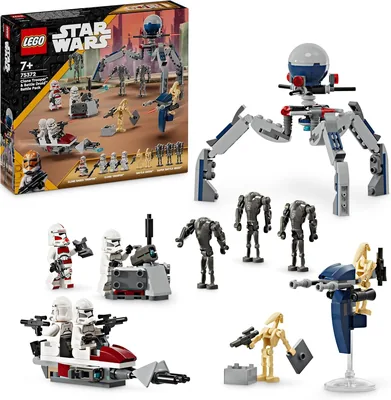 LEGO Clone Trooper & Battle Droid Battle Pack Ruimte Set voor Kinderen - 32% Korting