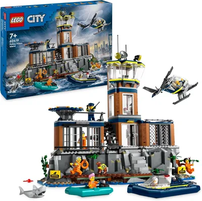 LEGO City Policja z Więziennej Wyspy 60419 - Najlepsza cena