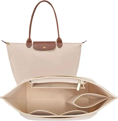 LOUKAYCCI Felt Purse Organizer Insert for Longchamp Le Pliage L