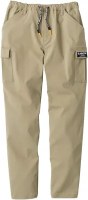 Cocos Nobuoka Casual Pants, Stretch Light Cargo Pants, Super Stretchy Material, Elastic Waist