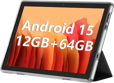 10.1" Android 15 Tablet - 12GB RAM