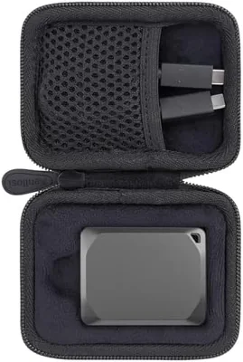 Aenllosi Case for Crucial X10/X10 Pro/X9/X9 Pro 1TB Portable SSD, Black Best Deal