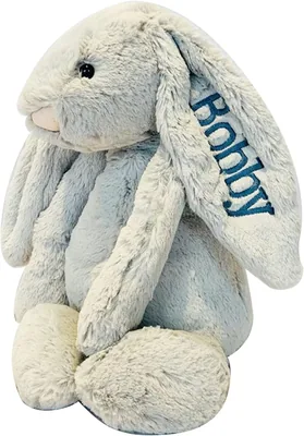 Personalized Embroidered Bunny Toy Deal