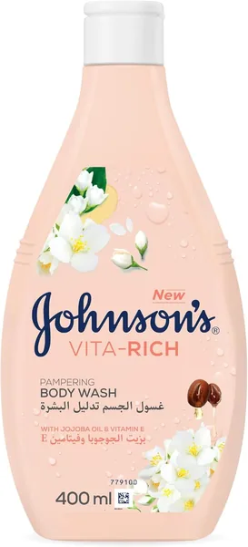 Johnson & Johnson Daily Pampering Body Wash 400ML