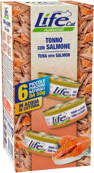 Life Cat Tuna with Salmon 6 x 50 g