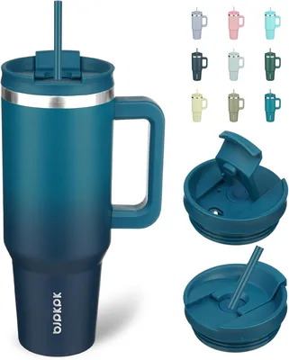 BJPKPK 40 oz Tumbler with Handle - Best Deal