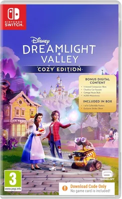 Disney Dreamlight Valley: Cozy Edition (Downloadcode in de doos) - Switch