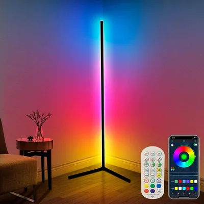 TONGLIN RGB LED Floor Lamp 165cm Dimmable Colour Changing Best Deal