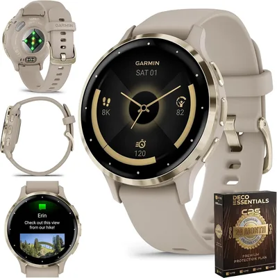 Garmin Venu 3S Running Smartwatch - Soft Gold Best Deal