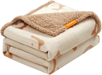 Feandrea Waterdichte Hondendekens, Sherpa Fleece Huisdierdekens voor Grote en Extra Grote Honden en Katten, 203 x 152 cm, XXL, Machinewasbaar