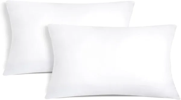 Aitsse High Recovery Silicone Hollow Fibre Cushion Filling 2/4/6 Units Soft Fluffy Anti-Allergy Decorative Cushion for Home Bedroom Living Room or Car