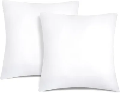 Aitsse - Relleno de Almohada con Fibra de Silicona Vacía (2 unidades de 45x45 cm) | Alta Recuperación, Suave, Antialérgico