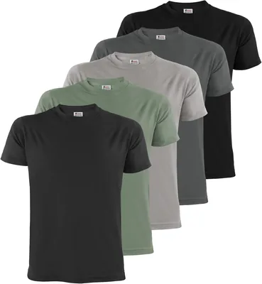 ALPIDEX T-Shirt Magliette da Uomo Sconto 14% - Girocollo 100% Cotone, Manica Corta Basic Casual