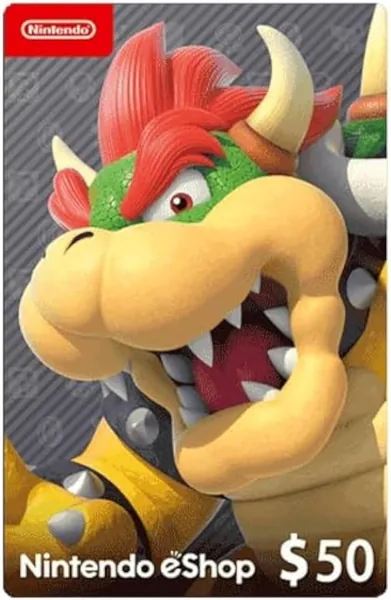 Nintendo eShop Card $50 [Digital Code]