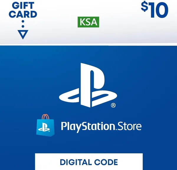PlayStation Network Top up Card $10 [KSA Account] [Digital Code]